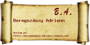 Beregszászy Adrienn névjegykártya